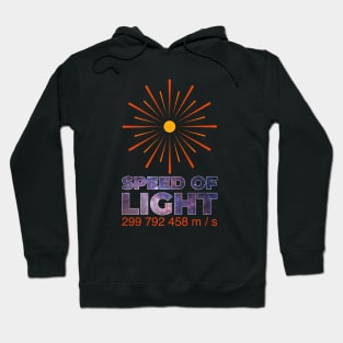 Speed of light Hoodie